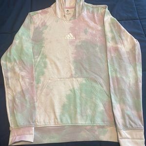 Adidas tie dyed hoodie